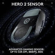 Logitech PRO X Superlight 2 Gaming Mouse Black - 910-007328
