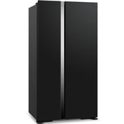 Hitachi Side By Side Refrigerator 595L Glass Black - RS700PUK04GBK