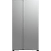 Hitachi Side By Side Refrigerator 595L Glass Silver - RS700PUK04GS