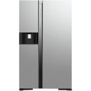 Hitachi Side By Side Refrigerator 573L Glass Silver - RSX700GPUK04GS