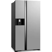 Hitachi Side By Side Refrigerator 573L Glass Silver - RSX700GPUK04GS