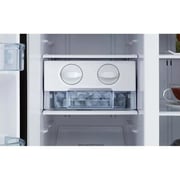 Hitachi Side By Side Refrigerator 573L Glass Silver - RSX700GPUK04GS