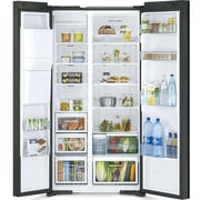 Hitachi Side By Side Refrigerator 573L Glass Silver - RSX700GPUK04GS