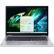 Acer Aspire 3 Spin 14 2-in-1 Convertible (2023) Laptop - Intel Core i3-N305 / 14inch / 256GB SSD / 8GB RAM / Shared Intel UHD Graphics / Windows 11 Home / English Keyboard / Pure Silver / International Version - [A3SP14-31PT-38YA]