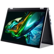 Acer Aspire 3 Spin 14 2-in-1 Convertible (2023) Laptop - Intel Core i3-N305 / 14inch / 256GB SSD / 8GB RAM / Shared Intel UHD Graphics / Windows 11 Home / English Keyboard / Pure Silver / International Version - [A3SP14-31PT-38YA]