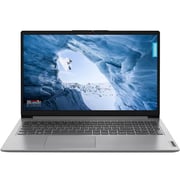 Lenovo IdeaPad 1 15IAU7 (2022) Laptop - 12th Gen / Intel Core i3-1215U / 15.6inch FHD / 256GB SSD / 8GB RAM / Shared Intel UHD Graphics / Windows 11 Home / English Keyboard / Cloud Gray / International Version - [82QD00DHUS]