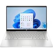 HP Pavilion x360 2-in-1 Convertible (2023) Laptop - 13th Gen / Intel Core i5-1335U / 14inch FHD / 512GB SSD / 8GB RAM / Windows 11 Home / English Keyboard / Silver / International version - [14-EK1051CL]