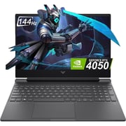 HP Victus Gaming (2023) Laptop - 13th Gen / Intel Core i5-13420H / 15.6inch FHD / 512GB SSD / 16GB RAM / 6GB NVIDIA Geforce RTX 4050 Graphics / Windows 11 Home / English Keyboard / Mica Silver / International Version - [15-FA2701WM]