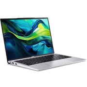 Acer Aspire Lite (2023) Laptop - 13th Gen / Intel Core i5-1334U / 14inch / 512GB SSD / 8GB RAM / Shared Intel UHD Graphics / Windows 11 / English & Arabic Keyboard / Light Silver / Middle East Version - [AL14-51P-54PD]