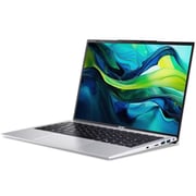 Acer Aspire Lite (2023) Laptop - 13th Gen / Intel Core i5-1334U / 14inch / 512GB SSD / 8GB RAM / Shared Intel UHD Graphics / Windows 11 / English & Arabic Keyboard / Light Silver / Middle East Version - [AL14-51P-54PD]