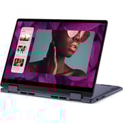 Dell 2-in-1 Convertible (2023) Laptop - AMD Ryzen 5-8640HS / 14inch FHD+ / 512GB SSD / 8GB RAM / SharedAMD radeon Graphics / Windows 11 Home / English Keyboard / Midnight Blue / International Version - [Inspiron 14 7445]
