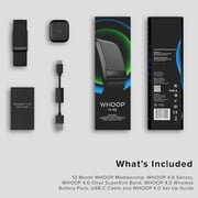 Whoop 4.0 Wearable Health Fitness & Activity Tracker Black - 970-001-000