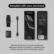 Whoop 5.0 Peak Health and Fitness Wearable Tracker Onyx - 973-004-000