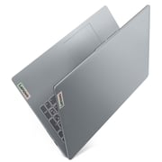 Lenovo IdeaPad Slim 3 15IRU8 Laptop Intel Core i3-1315U / FHD 15.6 Inch / 256GB SSD / 8GB RAM / Integrated Intel UHD Graphics / English & Arabic Keyboard / Arctic Grey / Middle East Version – [82X700DMED]
