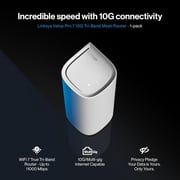 Linksys BE11000 Wireless Tri Band Gigabit Mesh System - LN1401 Velop Pro 7 - 1 Pack