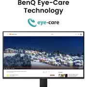 BenQ Monitor 27 Inch FHD, IPS 100Hz 5ms Eye Care, Black- GW2791