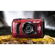 Om System Tough Digital Camera Red - TG-7