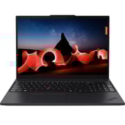 Lenovo ThinkPad T16 Gen 3 (2023) Laptop - 1st Series / Intel Core Ultra 7-155U / 16inch WUXGA / 512GB SSD / 16GB RAM / Shared Intel Graphics / Windows 11 Pro / English Keyboard / Black / International Version - [21MN00AHUS]
