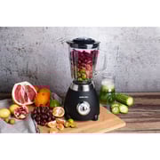 Swiss Pro Plus Countertop Blender, 1.5 Liter, 850 Watt, Black- SP-BL850WB