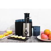 Swiss Pro+ Juice Extractor, 1 Liter, 450 Watt, Black Stainless Steel - SP-PEJ1000