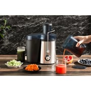Swiss Pro+ Juice Extractor, 1 Liter, 450 Watt, Black Stainless Steel - SP-PEJ1000