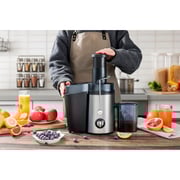 Swiss Pro+ Juice Extractor, 1 Liter, 450 Watt, Black Stainless Steel - SP-PEJ1000
