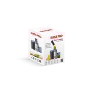 Swiss Pro+ Juice Extractor, 1 Liter, 450 Watt, Black Stainless Steel - SP-PEJ1000