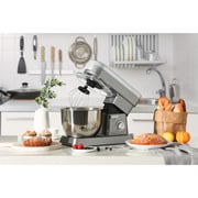 Swiss Pro+ Food Processor 6.3L 1500W - Powerful 3-in-1 - Blender, Meat Grinder, Mix - Silver - SP-PKM1900S