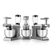 Swiss Pro+ Food Processor 6.3L 1500W - Powerful 3-in-1 - Blender, Meat Grinder, Mix - Silver - SP-PKM1900S