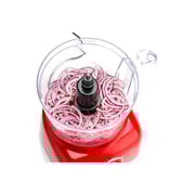 Swiss Pro+ Food Processor, 1.2 Liter, 600 Watt, Red - SP-FOOD600.8R