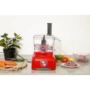 Swiss Pro+ Food Processor, 1.2 Liter, 600 Watt, Red - SP-FOOD600.8R