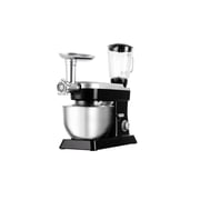 Swiss Pro+ 3 In 1 Food Processor, 6.3 Liter, 1500 Watt, Black Silver - SP-PKM1900B