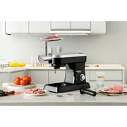 Swiss Pro+ 3 In 1 Food Processor, 6.3 Liter, 1500 Watt, Black Silver - SP-PKM1900B