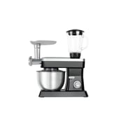 Swiss Pro+ 3 In 1 Food Processor, 6.3 Liter, 1500 Watt, Black Silver - SP-PKM1900B