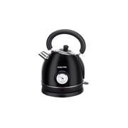 Swiss Pro+ Retro Electric Kettle, 1.8 Liter, 2200 Watt, Black - SP-WK2200B