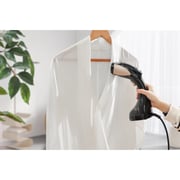 Swiss Pro+ Handheld Garment Steamer, 1100 Watt, Gold & Black - SP-HGS1100