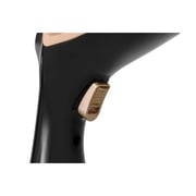 Swiss Pro+ Handheld Garment Steamer, 1100 Watt, Gold & Black - SP-HGS1100