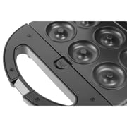 Swiss Pro+ 4 in 1 Multifunctional Sandwich Maker, 750 Watt, Black - SP-SW750.4