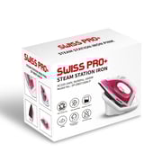 Swiss Pro+ Steam Station Iron 1600 W - Pink - SP-DBST1600.P