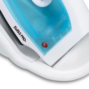 Swiss Pro+ Steam Station Iron, 1600 Watt, Blue - SP-DBST1600.B