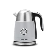 Swiss Pro+ Retro Electric Kettle, 1.7 Liter, 2250 Watt, Grey - SP-WK2250.G