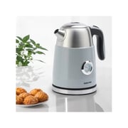 Swiss Pro+ Retro Electric Kettle, 1.7 Liter, 2250 Watt, Grey - SP-WK2250.G