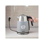 Swiss Pro+ Retro Electric Kettle, 1.7 Liter, 2250 Watt, Grey - SP-WK2250.G