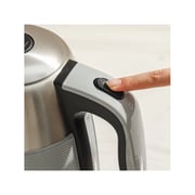Swiss Pro+ Retro Electric Kettle, 1.7 Liter, 2250 Watt, Grey - SP-WK2250.G