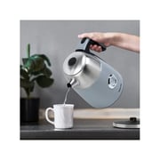 Swiss Pro+ Retro Electric Kettle, 1.7 Liter, 2250 Watt, Grey - SP-WK2250.G