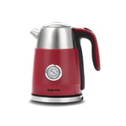Swiss Pro+ Retro Electric Kettle, 1.7 Liter, 2250 Watt, Red - SP-WK2250.R