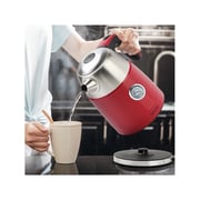 Swiss Pro+ Retro Electric Kettle, 1.7 Liter, 2250 Watt, Red - SP-WK2250.R