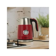 Swiss Pro+ Retro Electric Kettle, 1.7 Liter, 2250 Watt, Red - SP-WK2250.R