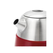 Swiss Pro+ Retro Electric Kettle, 1.7 Liter, 2250 Watt, Red - SP-WK2250.R