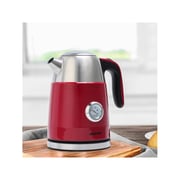 Swiss Pro+ Retro Electric Kettle, 1.7 Liter, 2250 Watt, Red - SP-WK2250.R